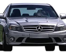 2008-2011 Mercedes C Class W204 Duraflex C63 Look Front Bumper Cover - 1 Piece