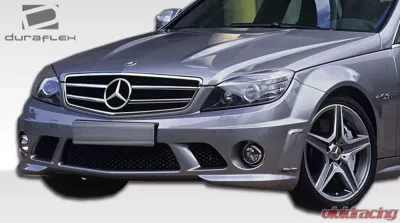 2008-2011 Mercedes C Class W204 Duraflex C63 Look Front Bumper Cover - 1 Piece - 107191