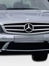 2008-2011 Mercedes C Class W204 Duraflex C63 Look Front Bumper Cover - 1 Piece                                     - 107191 - Image 3