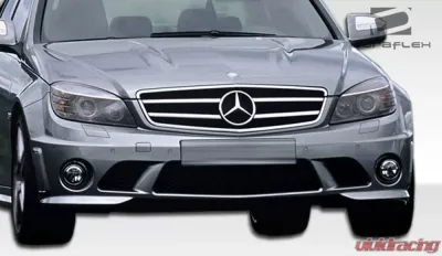2008-2011 Mercedes C Class W204 Duraflex C63 Look Front Bumper Cover - 1 Piece - 107191