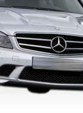 2008-2011 Mercedes C Class W204 Duraflex C63 Look Front Bumper Cover - 1 Piece                                     - 107191 - Image 4