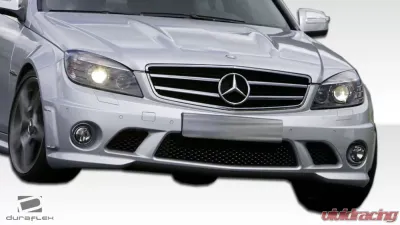 2008-2011 Mercedes C Class W204 Duraflex C63 Look Front Bumper Cover - 1 Piece - 107191