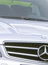 2008-2011 Mercedes C Class W204 Duraflex C63 Look Hood - 1 Piece                                     - 107193 - Image 2