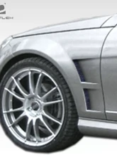 2008-2014 Mercedes C Class W204 Duraflex Morello Edition Fenders - 2 Piece                                     - 106307 - Image 2