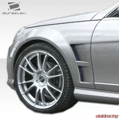 2008-2014 Mercedes C Class W204 Duraflex Morello Edition Fenders - 2 Piece - 106307