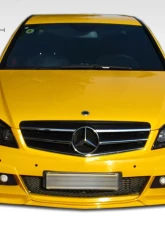2008-2011 Mercedes C Class W204 Duraflex W-1 Front Bumper Cover - 1 Piece                                     - 106105 - Image 8
