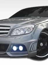 2008-2011 Mercedes C Class W204 Duraflex W-1 Body Kit - 4 Piece                                     - 106108 - Image 3
