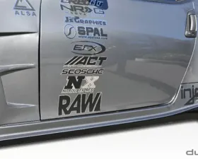 2009-2020 Nissan 370Z Z34 Duraflex N-1 Side Skirts Rocker Panels - 2 Piece