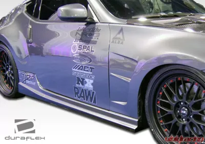 2009-2020 Nissan 370Z Z34 Duraflex N-1 Side Skirts Rocker Panels - 2 Piece - 105905