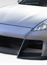 2009-2020 Nissan 370Z Z34 Duraflex W-2 Front Bumper Cover - 1 Piece                                     - 107128 - Image 2