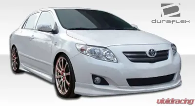 2009-2010 Toyota Corolla Duraflex GT Sport Front Lip Under Spoiler Air Dam - 1 Piece - 104598