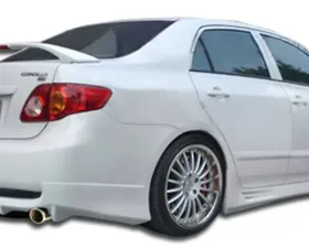 2009-2010 Toyota Corolla Duraflex Skylark Rear Bumper Cover - 1 Piece