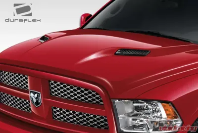 2009-2018 Dodge Ram 1500 Duraflex MP-R Hood - 1 Piece - 107103
