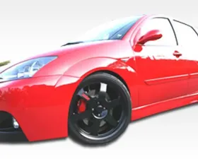2000-2007 Ford Focus Duraflex Pro-DTM Side Skirts Rocker Panels - 2 Piece
