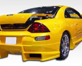 2000-2005 Mitsubishi Eclipse Duraflex Bomber Rear Bumper Cover - 1 Piece