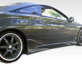 2000-2005 Toyota Celica Duraflex Vader Side Skirts Rocker Panels - 2 Piece