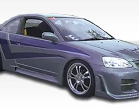 2001-2005 Honda Civic 2DR Duraflex R34 Side Skirts Rocker Panels - 2 Piece