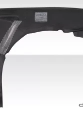 2001-2003 Honda Civic Duraflex F-1 Fenders - 2 Piece                                     - 100253 - Image 11