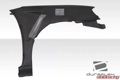 2001-2003 Honda Civic Duraflex F-1 Fenders - 2 Piece - 100253