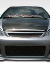 2001-2003 Honda Civic 2dr / 4DR Duraflex R34 Front Bumper Cover - 1 Piece                                     - 100256 - Image 12