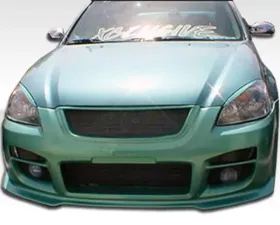 2002-2004 Nissan Altima Duraflex R34 Front Bumper Cover - 1 Piece
