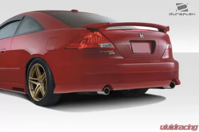 2003-2007 Honda Accord 2DR Duraflex V-Speed Rear Bumper Cover - 1 Piece - 100436