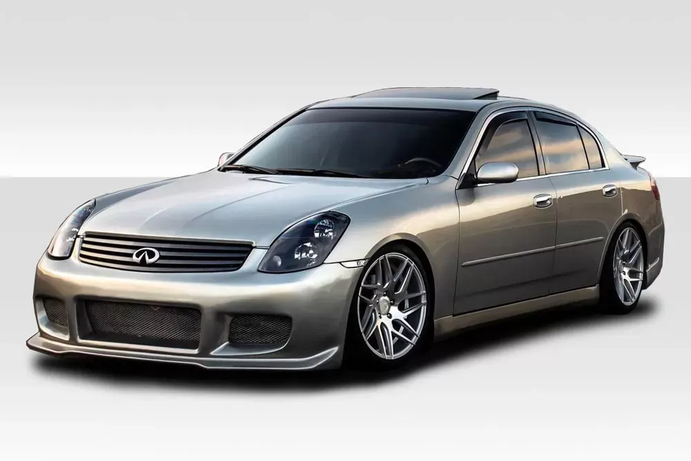 2003-2004 Infiniti G Sedan G35 Duraflex GT Competition Front Bumper Cover - 1 Piece - 100470