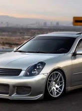 2003-2004 Infiniti G Sedan G35 Duraflex GT Competition Front Bumper Cover - 1 Piece                                     - 100470 - Image 2