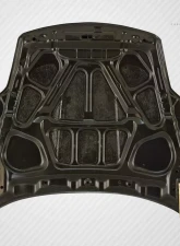 2003-2006 Nissan 350Z Z33 Carbon Creations OEM Look Hood - 1 Piece                                     - 100501 - Image 6