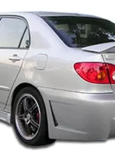 2003-2008 Toyota Corolla Duraflex B-2 Rear Bumper Cover - 1 Piece                                     - 100533 - Image 7