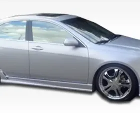 2004-2008 Acura TSX Duraflex Raven Side Skirts Rocker Panels - 2 Piece