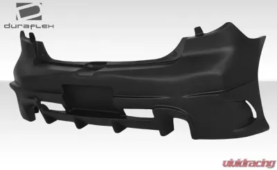 2004-2009 Mazda 3 HB Duraflex Raven Rear Bumper Cover - 1 Piece - 100567