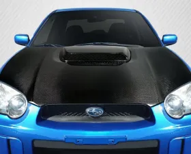 2004-2005 Subaru Impreza WRX STI Carbon Creations STI Look Hood - 1 Piece