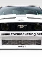 2005-2009 Ford Mustang Duraflex Circuit Wide Body Front Bumper Cover - 1 Piece                                     - 100652 - Image 9
