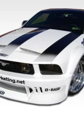 2005-2009 Ford Mustang Duraflex Circuit Wide Body Front Bumper Cover - 1 Piece                                     - 100652 - Image 4