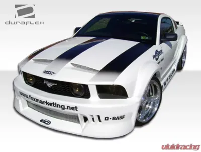 2005-2009 Ford Mustang Duraflex Circuit Wide Body Front Bumper Cover - 1 Piece - 100652