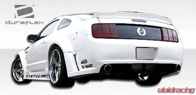 2005-2009 Ford Mustang Duraflex Circuit Wide Body Rear Bumper Cover - 1 Piece - 100654