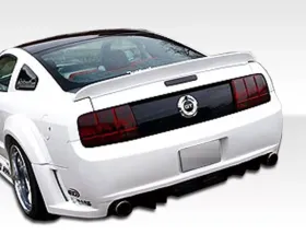 2005-2009 Ford Mustang Duraflex Circuit Wide Body Rear Fender Flares - 2 Piece