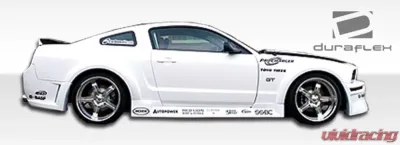 2005-2009 Ford Mustang Duraflex Circuit Wide Body Rear Fender Flares - 2 Piece - 100655