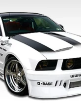 2005-2009 Ford Mustang Duraflex Circuit Wide Body Rear Fender Flares - 2 Piece                                     - 100655 - Image 4