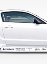 2005-2014 Ford Mustang Duraflex Circuit Wide Body Side Skirts Rocker Panels - 2 Piece                                     - 100656 - Image 9