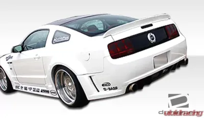 2005-2014 Ford Mustang Duraflex Circuit Wide Body Side Skirts Rocker Panels - 2 Piece - 100656