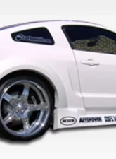2005-2014 Ford Mustang Duraflex Circuit Wide Body Side Skirts Rocker Panels - 2 Piece                                     - 100656 - Image 5