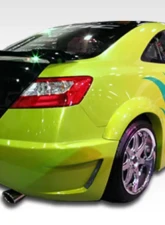 2006-2011 Honda Civic 2DR Duraflex Circuit Wide Body Rear Fender Flares - 2 Piece (S)                                     - 100679 - Image 9