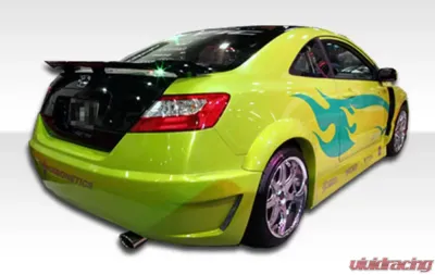 2006-2011 Honda Civic 2DR Duraflex Circuit Wide Body Rear Fender Flares - 2 Piece (S) - 100679