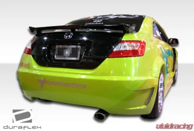 2006-2011 Honda Civic 2DR Duraflex Circuit Wide Body Rear Fender Flares - 2 Piece (S) - 100679