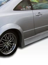 2006-2011 Honda Civic 2DR Duraflex Circuit Wide Body Rear Fender Flares - 2 Piece (S)                                     - 100679 - Image 5