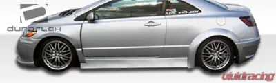 2006-2011 Honda Civic 2DR Duraflex Circuit Wide Body Rear Fender Flares - 2 Piece (S) - 100679