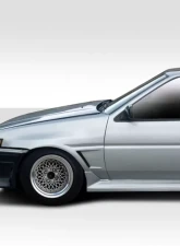 1984-1987 Toyota Corolla Duraflex D-1 Sport Front Fenders - 2 Piece                                     - 100697 - Image 6