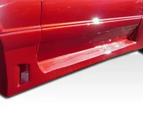 1979-1993 Ford Mustang Duraflex GTX Side Skirts Rocker Panels - 2 Piece